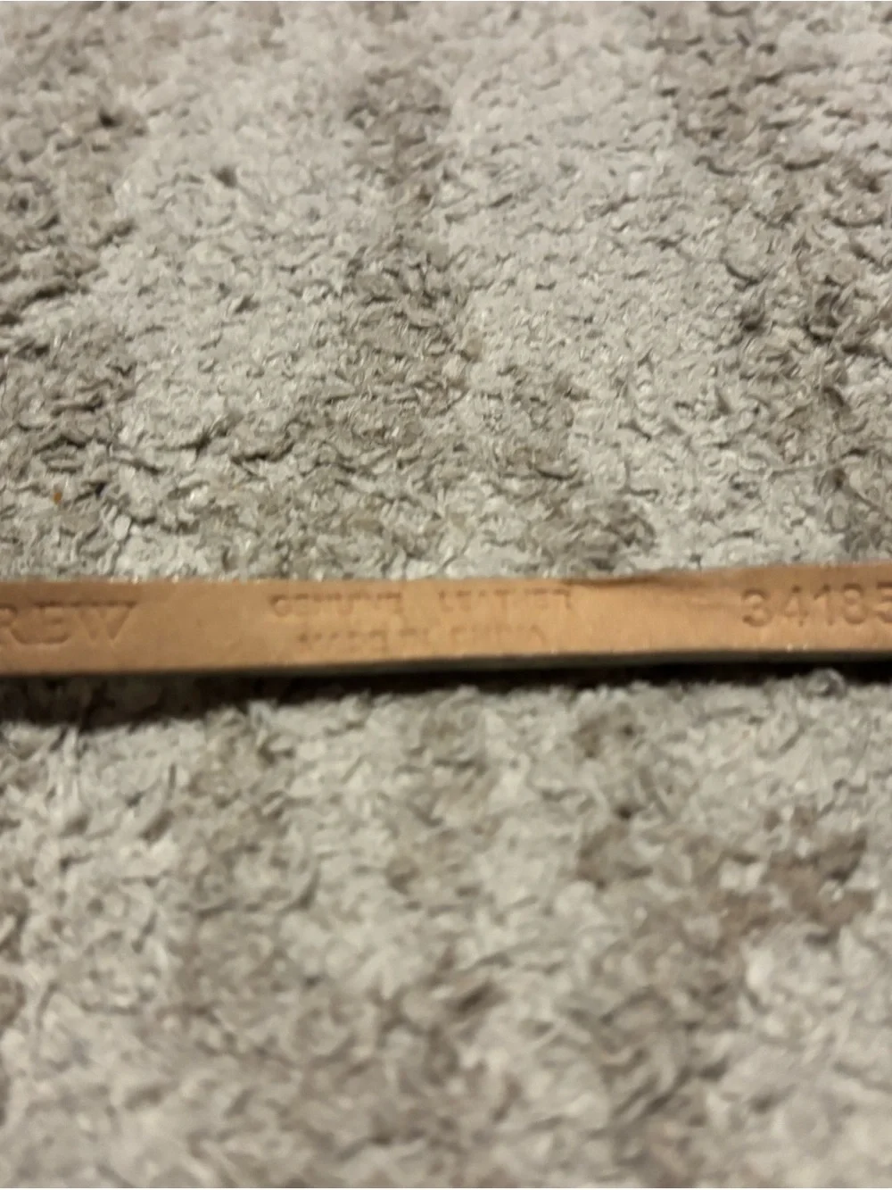 J. Crew Metallic Slim Belt in Silver - Picture 6 of 7